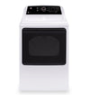 Sécheuse électrique GE de 7,4 pi³ - blanche et or rose - GTD69EBPYWR