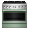 Cuisinière hybride KitchenAid de 5,1 pi3 avec friture à air sans préchauffage - cardamome - KFDS936SDC