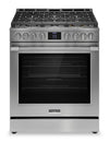 Cuisinière à gaz Frigidaire Professional de 6 pi³ avec convection totale et friture à air - acier inoxydable Smudge-ProofMD - PCFG3080AF