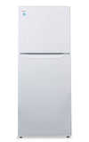 Réfrigérateur Danby de format appartement de 11 pi3 et de 23,44 po à congélateur supérieur - blanc - DFF116B2WDBR