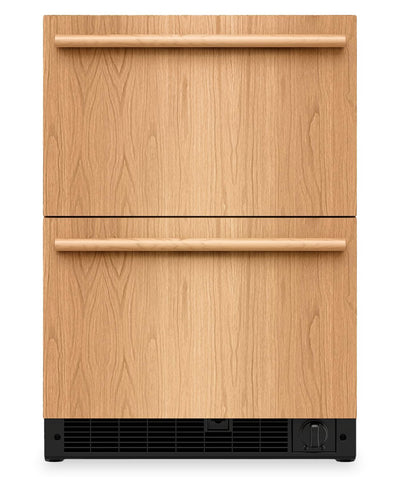 KitchenAid 24" 5.7 Cu. Ft. Undercounter Double-Drawer Refrigerator/Freezer – Panel Ready - KUCT524SPA | Tiroir réfrigérateur-congélateur double KitchenAid de 5,7 pi³ et de 24 po sous le comptoir - panneau personnalisable - KUCT524SPA