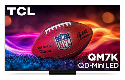 TCL 85" QM7K QD Mini-LED QLED 4K UHD Smart Google TV (85QM7K) - 2025 Model | Téléviseur intelligent QLED Mini DEL TCL QD QM7K UHD 4K de 85 po avec Google TVMC (85QM7K) - modèle 2025