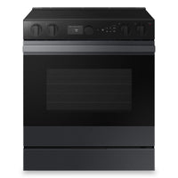 Cuisinière intelligente électrique encastrée Samsung de 6,3 pi³ avec friture à air et Air Sous Vide …