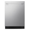 Lave-vaisselle encastré LG à 39 dBA de 24 po avec commandes sur le dessus et QuadWashMD Pro - acier inoxydable - LDNTH862S