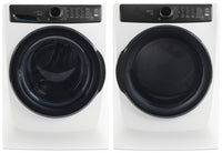 Laveuse à chargement frontal Perfect SteamMC de 5,2 pi³ et sécheuse à gaz de 8 pi³ Electrolux - blanches