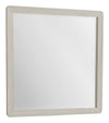 Miroir de commode de chambre à coucher Cami à fixer au meuble ou à suspendre au mur - gris