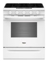 Cuisinière à gaz Whirlpool de 5 pi³ et de 30 po avec cuisson à air - blanche - WSGS5030SW