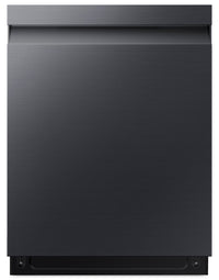 Lave-vaisselle intelligent encastré Samsung de 24 po et de 46 dBA avec StormWashMC - noir mat - DW80CG5450MTAA