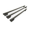 Trousse de poignées KitchenAid 3 pièces pour réfrigérateur encastré à portes françaises - minerai noir - W11777176