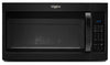 Four à micro-ondes à hotte intégrée Whirlpool de 1,9 pi³ avec cuisson par capteur - noir - YWMMS3230SB