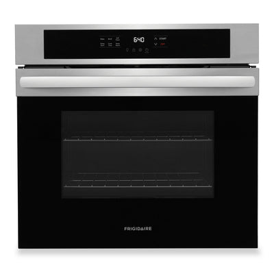 Frigidaire 30" 5.3 Cu. Ft. Electric Single Wall Oven - Stainless Steel - FCWS3025AS | Four mural simple électrique Frigidaire de 5,3 pi3 et de 30 po - acier inoxydable - FCWS3025AS | FCWS3025