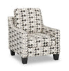 Fauteuil d’appoint Sawyer de 31 po en tissu - multicolore