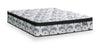 Matelas semi-ferme à plateau-coussin Monaco de Springwall pour lit simple