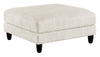 Pouf modulaire Lounge de 40 po en tissu chenille - beige