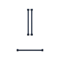 Ensemble de poignées et de boutons Thor Kitchen bleu métallisé pour réfrigérateur de 30 po - CKA-RF3017-BLU