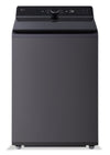 Laveuse intelligente haute efficacité LG à chargement par le haut de 6,1 pi³ - acier noir - WT8405CB