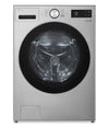 Laveuse à la vapeur intelligente haute efficacité LG à chargement frontal de 5,8 pi3 - acier graphite - WM5800HVA