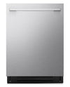 Lave-vaisselle encastré LG à 42 dBA de 24 po avec commandes sur le dessus et QuadWashMD Pro - acier inoxydable - LDNTH753S