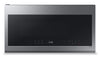 Four à micro-ondes à hotte intégrée Samsung de 2,1 pi³ avec 400 pi³/min et affichage à DEL - acier inoxydable - ME21DG6300SRAC