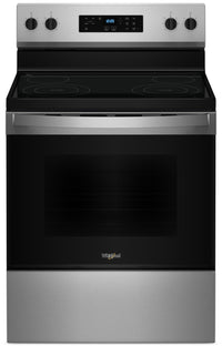 Cuisinière électrique Whirlpool de 5,3 pi³ avec autonettoyage - acier inoxydable - YWFES3530RS