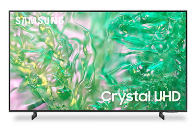Samsung 50" 4K UHD Edge Lit Dynamic Crystal Colour HDR10+ 60Hz Smart TV (UN50DU8000FXZC) | Téléviseur intelligent Samsung UHD 4K de 50 po à 60 Hz avec rétroéclairage périphérique, Dynamic Crystal Colour et HDR10+ (UN50DU8000FXZC)