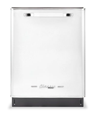Classic Retro by Unique 24" 45 dBA Top-Control Dishwasher - Marshmallow White - UGP-24CR DW W | Lave-vaisselle Classic Rétro par Unique de 24 po et de 45 dBA avec commandes sur le dessus - blanc guimauve - UGP-24CR DW W | U24CRDWW