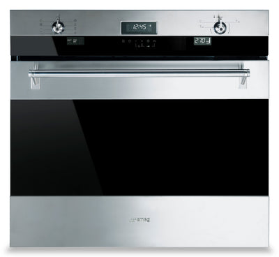 Smeg 4.34 Cu. Ft. Built-In Wall Oven - SOU330X1|Four mural encastré Smeg de 4,34 pi3 - SOU330X1