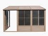 Gazebo Penguin Florence - Solarium mural 8x12 Toit d'acier