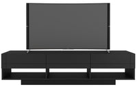 Meuble pour téléviseur Stereo Nordika de 72 po - noir