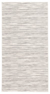 Carpette Eadda gris clair 2 pi 8 po x 4 pi 11 po