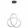 Luminaire suspendu Orion gris à DEL de 24 W