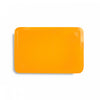 Napperon en plastique jaune - ensemble de 12