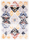 Carpette Paloma Kashkuli blanche - 3 pi 11 po x 5 pi 11 po