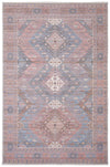 Carpette Samia bleue 5 pi 3 po x 8 pi 0 po