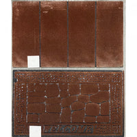 Paillasson robuste 18x30 en caoutchouc « Welcome » à motif de brique