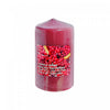Chandelle pilier parfumée de 2,75 po x 5 po à arôme de délice aux canneberges - ensemble de 2 chandelles