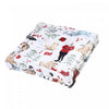 Coussin carré stylé 16 po x 16 po au thème « canadiana » - ensemble de 2 coussins de chaise