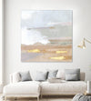 Œuvre d’art murale Giant Art « Abstract Coastland I » 54 x 54