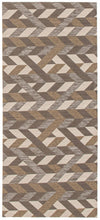 Carpette Bellezza brun foncé 2 pi 2 po x 6 pi 0 po - Ensemble de 2