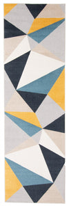 Carpette Gemma multicolore lavable à la machine - 2 pi 6 po x 8 pi 0 po