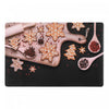 Napperon en plastique avec une image de biscuits de Noël - ensemble de 12
