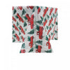 Nappe 52 po x 72 po en coton ornée de camions rouges et d'arbres