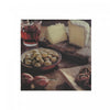 Paquet de 20 serviettes cocktail à 3 épaisseurs ornées d’une photo de fromage et d’olives - ensemble de 6 paquets