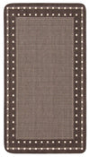 Carpette Clementine chocolat - 2 pi 2 po x 3 pi 11 po