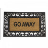 Tapis de plancher « Go Away » en caoutchouc moulé
