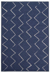 Carpette Kimi bleue 3 pi 11 po x 5 pi 7 po