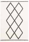 Carpette à poil long Sophia ivoire 3 pi 11 po x 6 pi 0 po