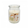 Bougie parfumée dans un pot de 18 oz à arôme de sablé à la vanille - ensemble de 2 bougies