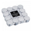 Paquet de 32 bougies chauffe-plats blanches non parfumées - ensemble de 2 paquets de bougies