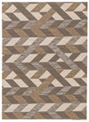 Carpette Bellezza brun foncé 2 pi 2 po x 3 pi 0 po - Ensemble de 2